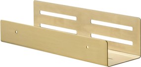 Ben Kurv planchet 30x9,6x8cm geborsteld messing