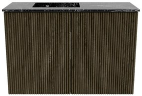 Mondiaz Joya DLux 60cm toiletmeubel shadow met wastafel faye links 1 kraangat lava