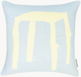 Jacquard wollen kussen Teun Zwets
