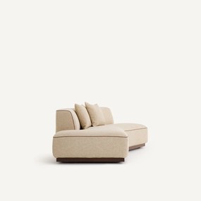 Rechte halve bank in bouclette, JACOPO