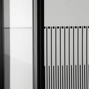 Kerra Xenia douchecabine met douchebak en schuifdeur 80x80cm zwart mat