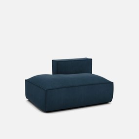 Loungebank, links, ribfluweel, Seven