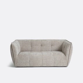 2-zitsbank in gekruist geweven chenille, SIMONE