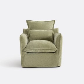 Fauteuil van mêlee polyester, Odna
