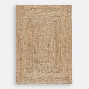 Rechthoekig jute vloerkleed XL, Aftas