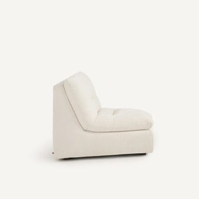 Modulaire hoekzetel in chenille fluweel, Giuliano