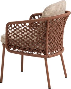 4 Seasons Outdoor Vista tuinstoel Spicy Tuinstoel   beige weerbestendig
