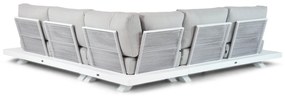 Platform Loungeset Aluminium/Rope Wit 5 personen Santika Furniture Santika Attico