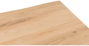 Goossens Eettafel Blade, Boomstamblad 180 x 90 cm 5 cm dik