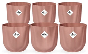 6x Pot elho Vibes Fold Round roze