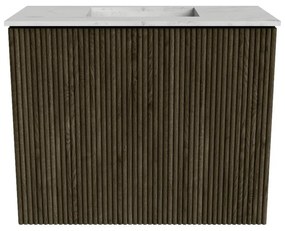 Mondiaz Joya DLux 50cm toiletmeubel shadow met wastafel faye midden zonder kraangat opalo