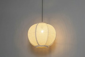 Oosterse Hanglamp Naturel Stof - Rob Taupe