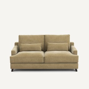 Slaapbank van stonewashed fluweel, ALWINE