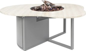 Cosi Fires Cosiloft Novi lounge vuurtafel taupe - stone look
