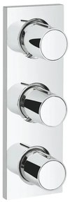 Grohe Grohtherm f drievoudig afdekset volume chroom 26880000