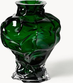 Mondgeblazen glazen vaas Ammonit, H 30 cm