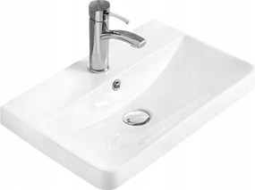 Mexen Dagna ingebouwde wastafel 60 x 35 cm, wit - 21996000