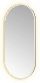 Hotbath &More Oval spiegel ovaal 50x100cm RVS