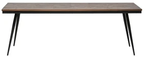 BePureHome Rhombic Vintage Eettafel Teak 220 X 90 Cm - 220 X 90cm.