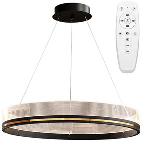 Hanglamp APP1192-CP Zwart Goud