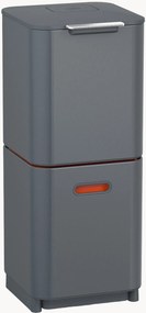 Afvalemmer Totem met aparte recycling unit, 2 x 20 L