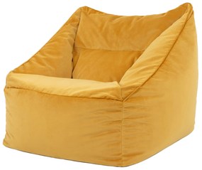 Natalia Zitzak Stoel Velvet - Okergeel