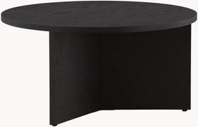 Ronde salontafel Saltö met houtlook, Ø 65 cm
