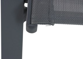 Tuinset 4 personen 180 cm Aluminium/textileen Grijs Domani Furniture Verde/Mateo