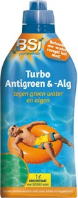 BSI Turbo Groen & Alg 1L - bestrijdt algen & groen zwembadwater