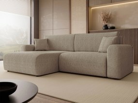 Hoekbank Luxum, Aanwezig, Aanwezig, 245x145x82cm, 100 kg, Poten: Kunststof