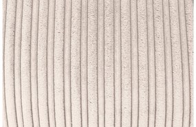 Goossens Bank Ravenia wit, stof, 2-zits, stijlvol landelijk met ligelement links