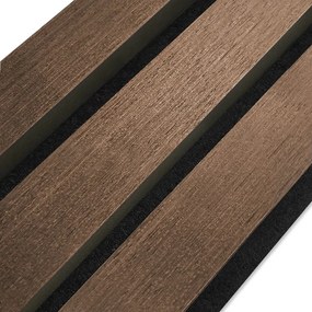 Sample | AkuPanel Gerookt Eiken | 1 zijdig écht houtfineer
