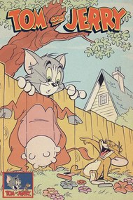 Kunstafdruk Tom & Jerry - Comics Cover, (26.7 x 40 cm)
