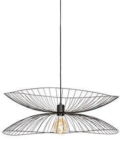 Design hanglamp zwart 66cm - Pua Design E27 rond Binnenverlichting Lamp