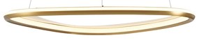 LED Design hanglamp goud 3-staps dimbaar - Organico Design Binnenverlichting Lamp