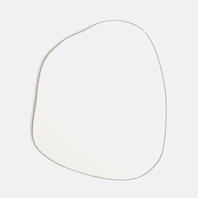 Organische vorm spiegel, lengte 88,9 cm, hoogte 74,6 cm, ORNICA