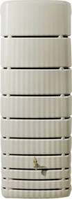 4Rain slim zand zand - Regenton muurmodel - 52x79x210cm - 650 liter