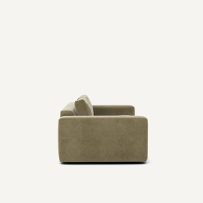 3-zits compacte bank in linnen fluweel, SKANDER