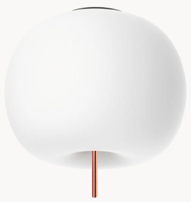 Dimbare plafondlamp Kushi, mondgeblazen