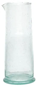 Karaf, gerecycled glas, handgeblazen, 1 l
